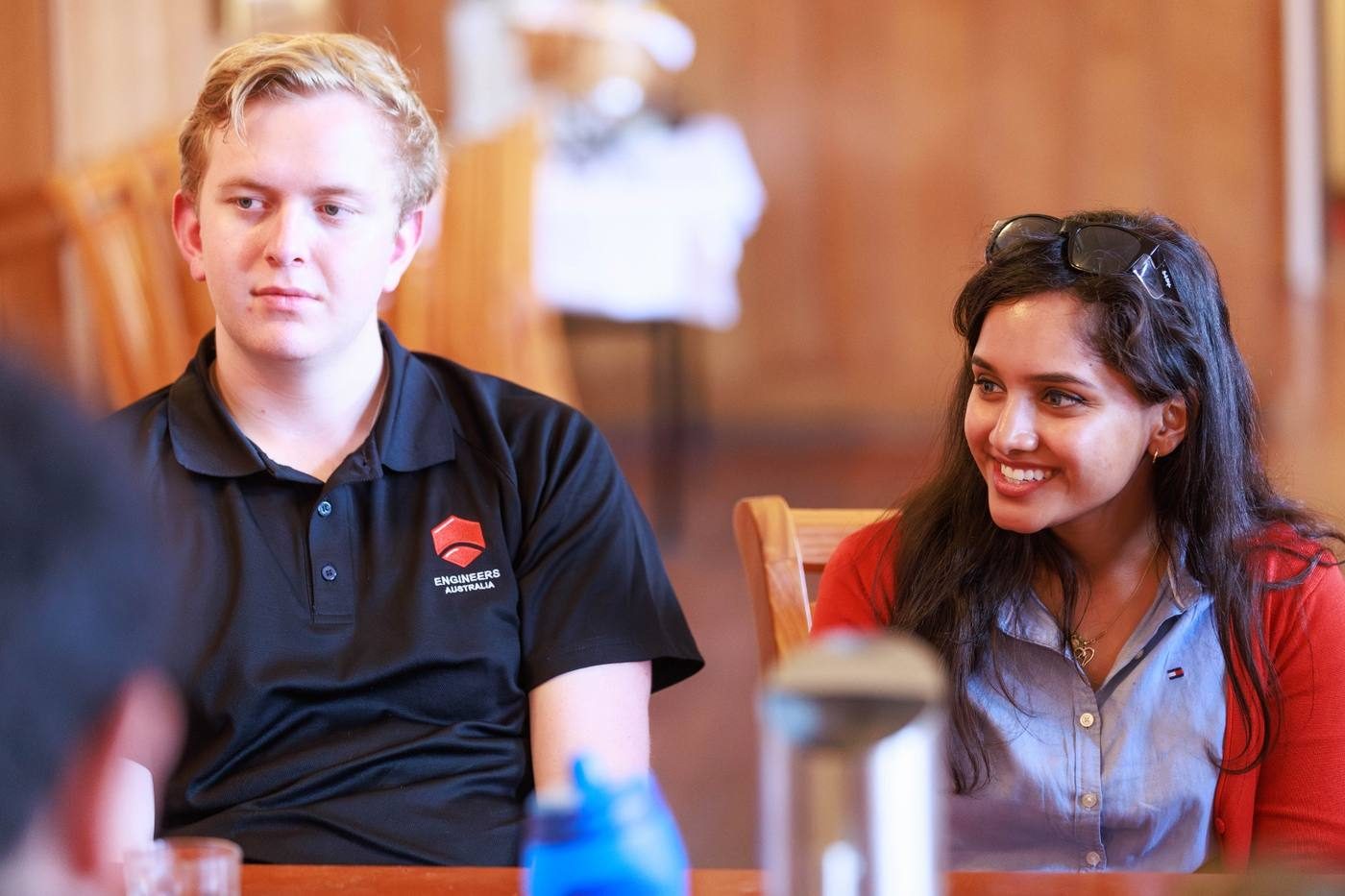 Engineering Summer School 2023. Left — me (student mentor ro