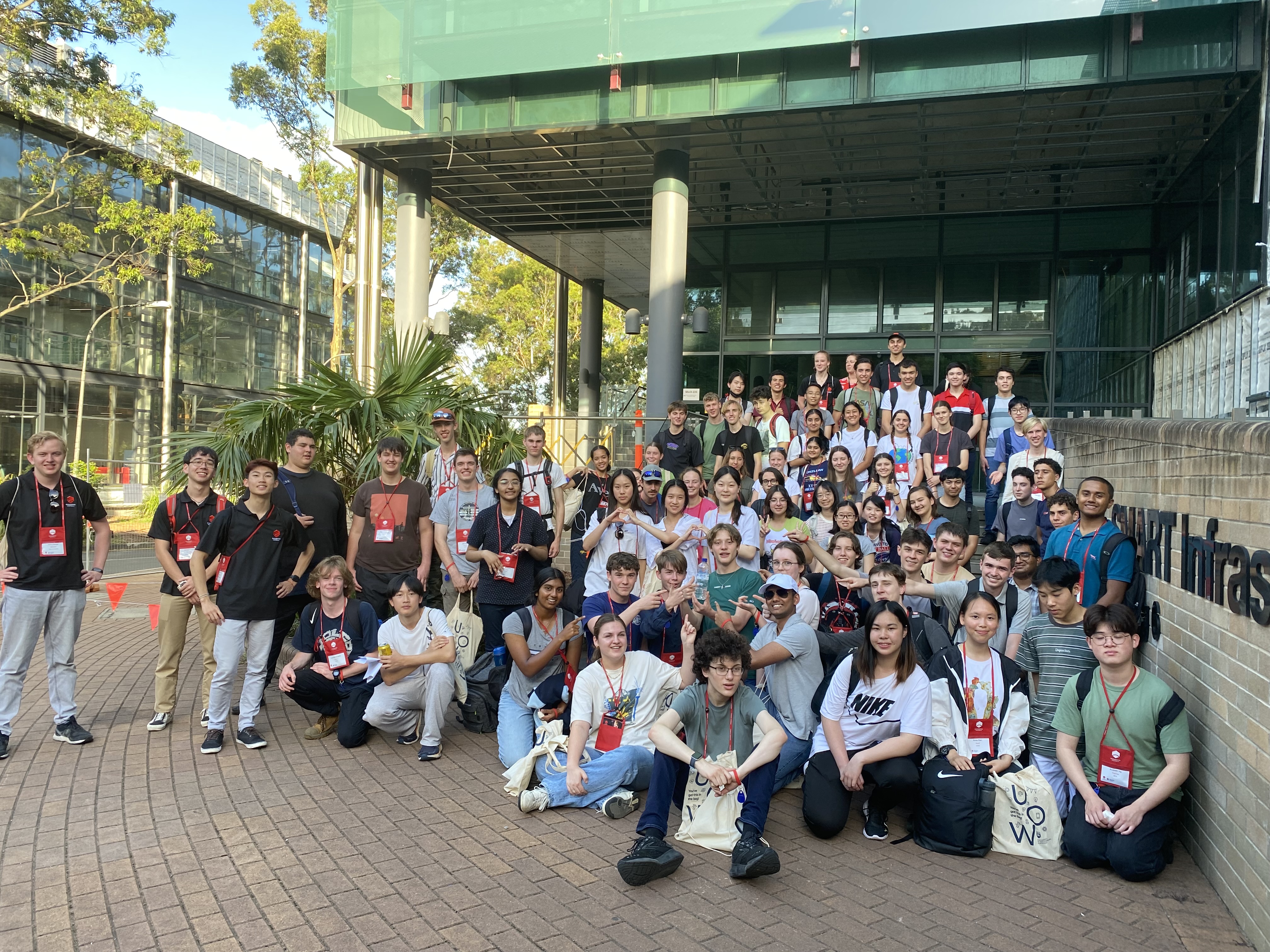 University of Wollongong engineering faculty tour.
